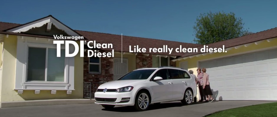 volkswagen clean diesel commercial advertising