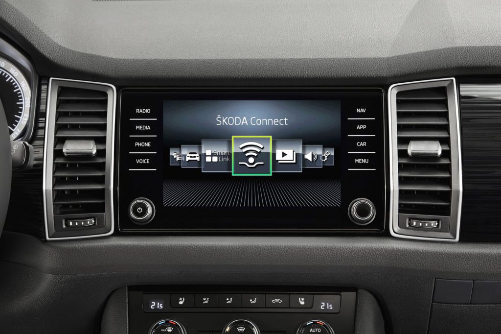 škoda kodiaq connect