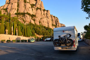 Montserrat obytným autem