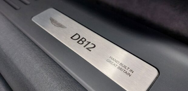 Aston Martin DB12 test Prague 2024