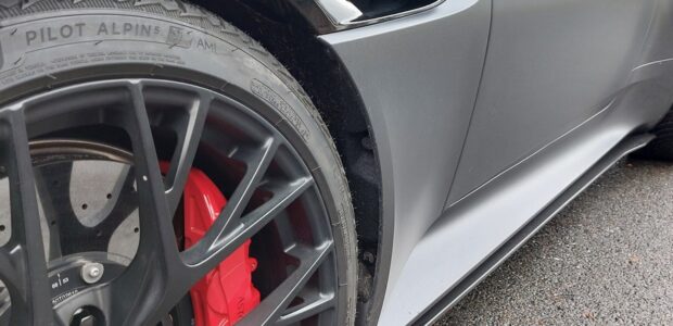 Aston Martin DB12 test Prague 2024