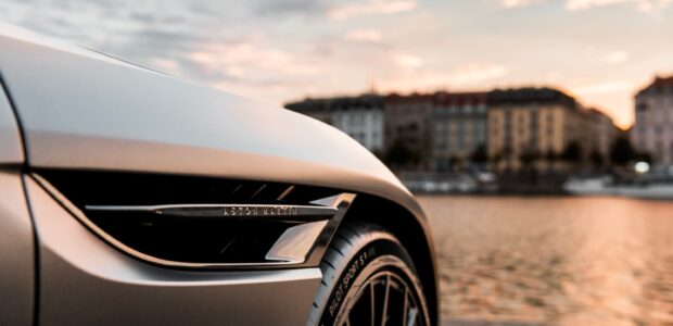 Aston Martin DB12 test Prague 2024